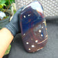 2041 Gr Full Polished Indonesian Blue Amber for Healing ML84