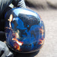 176 gr Polished Stone 74x65x58 Indonesian Blue Amber for Healing 25Y137