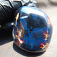176 gr Polished Stone 74x65x58 Indonesian Blue Amber for Healing 25Y137
