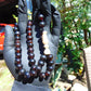 28 gr Hand Tasbih Mesbah Rosary 33+2 Beads 16 mm Indonesian Black Red Amber for Healing 26TBA01