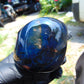 176 gr Polished Stone 74x65x58 Indonesian Blue Amber for Healing 25Y137