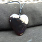 9 gr Heart Pendant Indonesian Amber for Healing 25N190