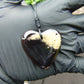 9 gr Heart Pendant Indonesian Amber for Healing 25N190