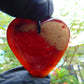 9 gr Heart Pendant Indonesian Amber for Healing 25N190