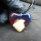 8 gr Heart Pendant Indonesian Amber for Healing 25N236