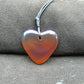 8 gr Heart Pendant Indonesian Amber for Healing 25N216
