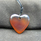 8 gr Heart Pendant Indonesian Amber for Healing 25N216