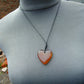 8 gr Heart Pendant Indonesian Amber for Healing 25N216