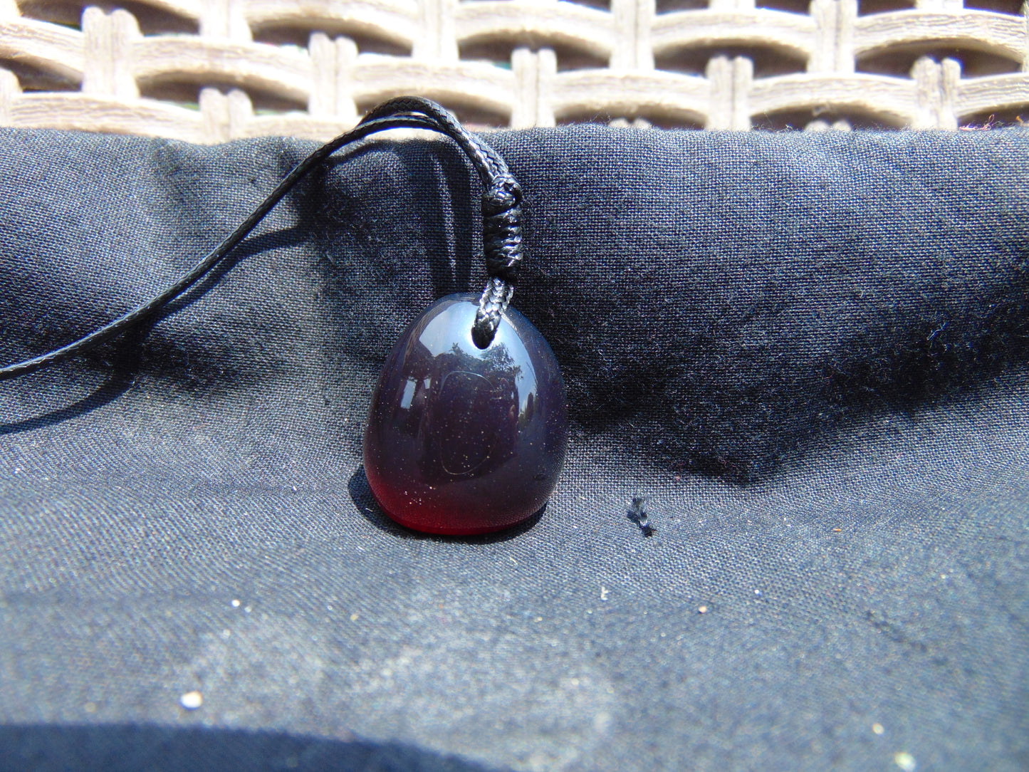 4 gram Pendant Indonesian Red Amber for Healing 26A130