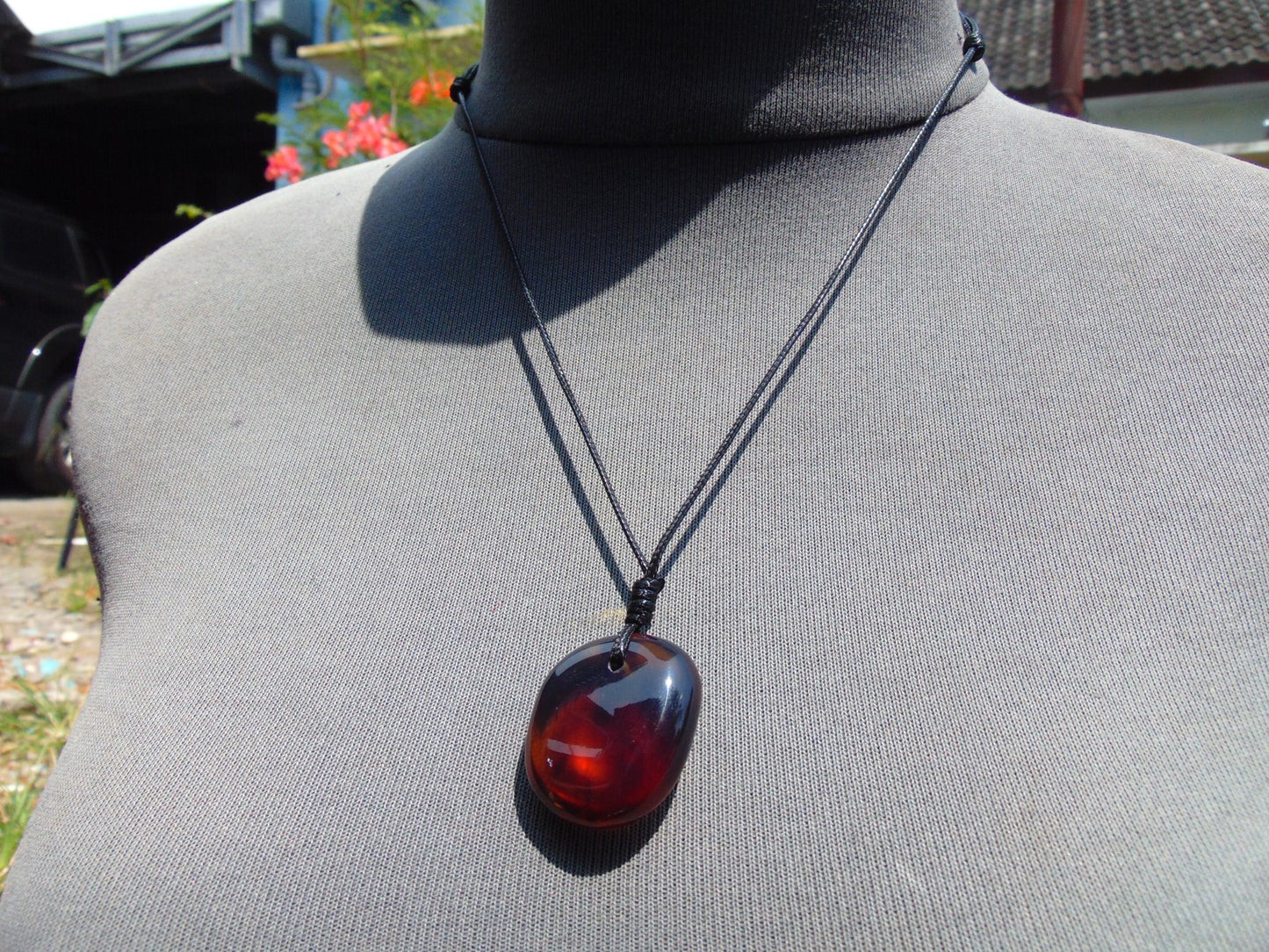 5 gram Pendant Indonesian Blue Amber for Healing 26A129