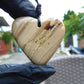 7 gr Heart Pendant Indonesian White Amber for Healing 25N189