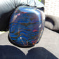 253 gr Polished Stone 78x69x70 Indonesian Blue Amber for Healing 25Y134