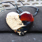 17 gr Heart Pendant Indonesian Amber for Healing 25N201