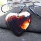 17 gr Heart Pendant Indonesian Amber for Healing 25N201