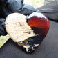 17 gr Heart Pendant Indonesian Amber for Healing 25N201