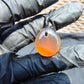 3 gram Pendant Indonesian Blue Red Amber for Healing 26A116