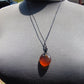 3 gram Pendant Indonesian Blue Red Amber for Healing 26A116