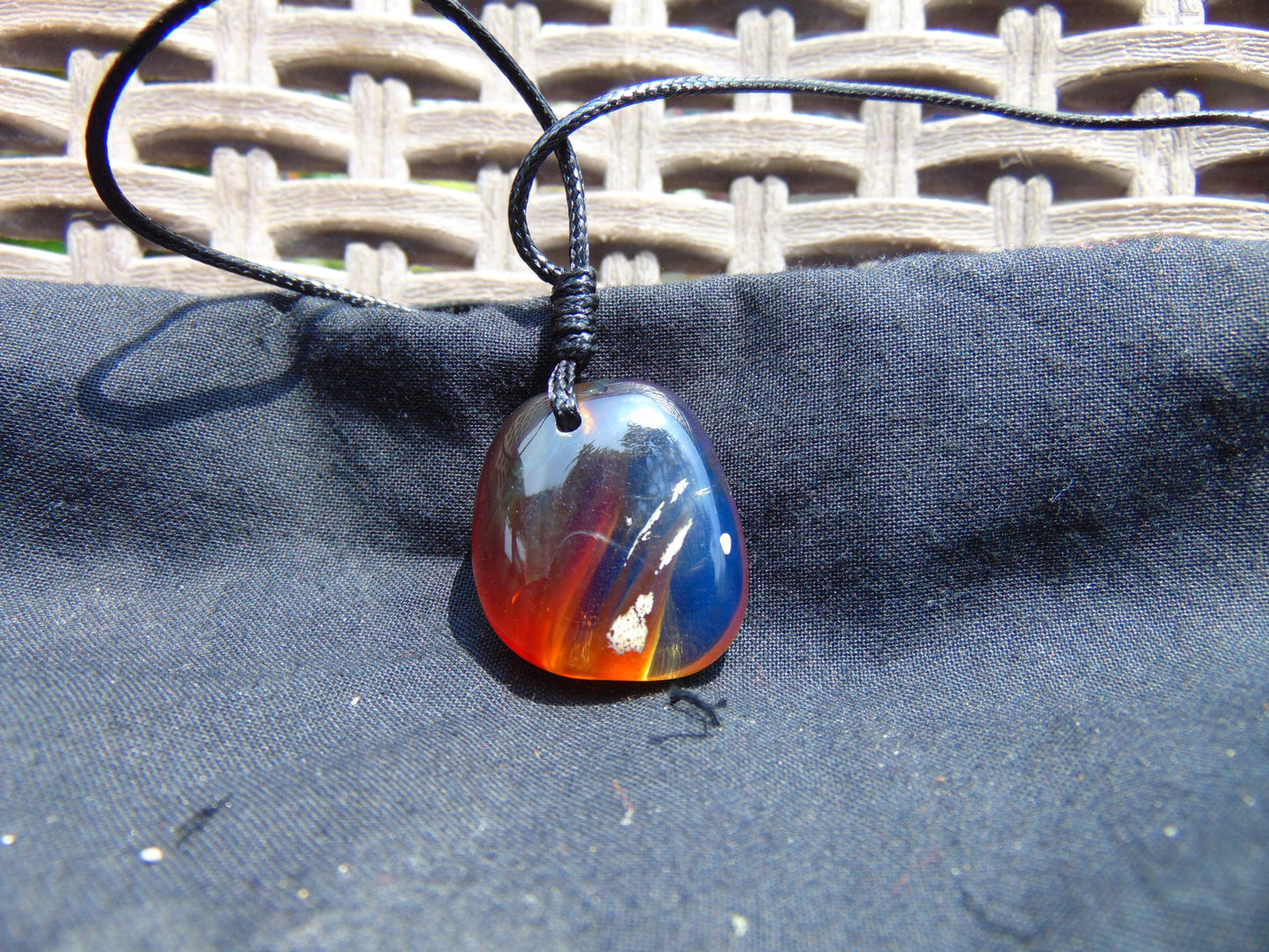 4 gram Pendant Indonesian Blue Amber for Healing 26A167