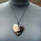 17 gr Heart Pendant Indonesian Amber for Healing 25N201