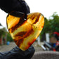 3 gr Heart Pendant Indonesian Amber for Healing 25N232