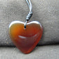 4 gr Heart Pendant Indonesian Amber for Healing 25N193