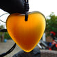4 gr Heart Pendant Indonesian Amber for Healing 25N193