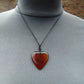 4 gr Heart Pendant Indonesian Amber for Healing 25N193