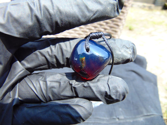 5 gram Pendant Indonesian Blue Amber for Healing 26A100