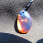 10 gr Pendant 31x21x14 mm Indonesian Blue Amber for Healing PBN58