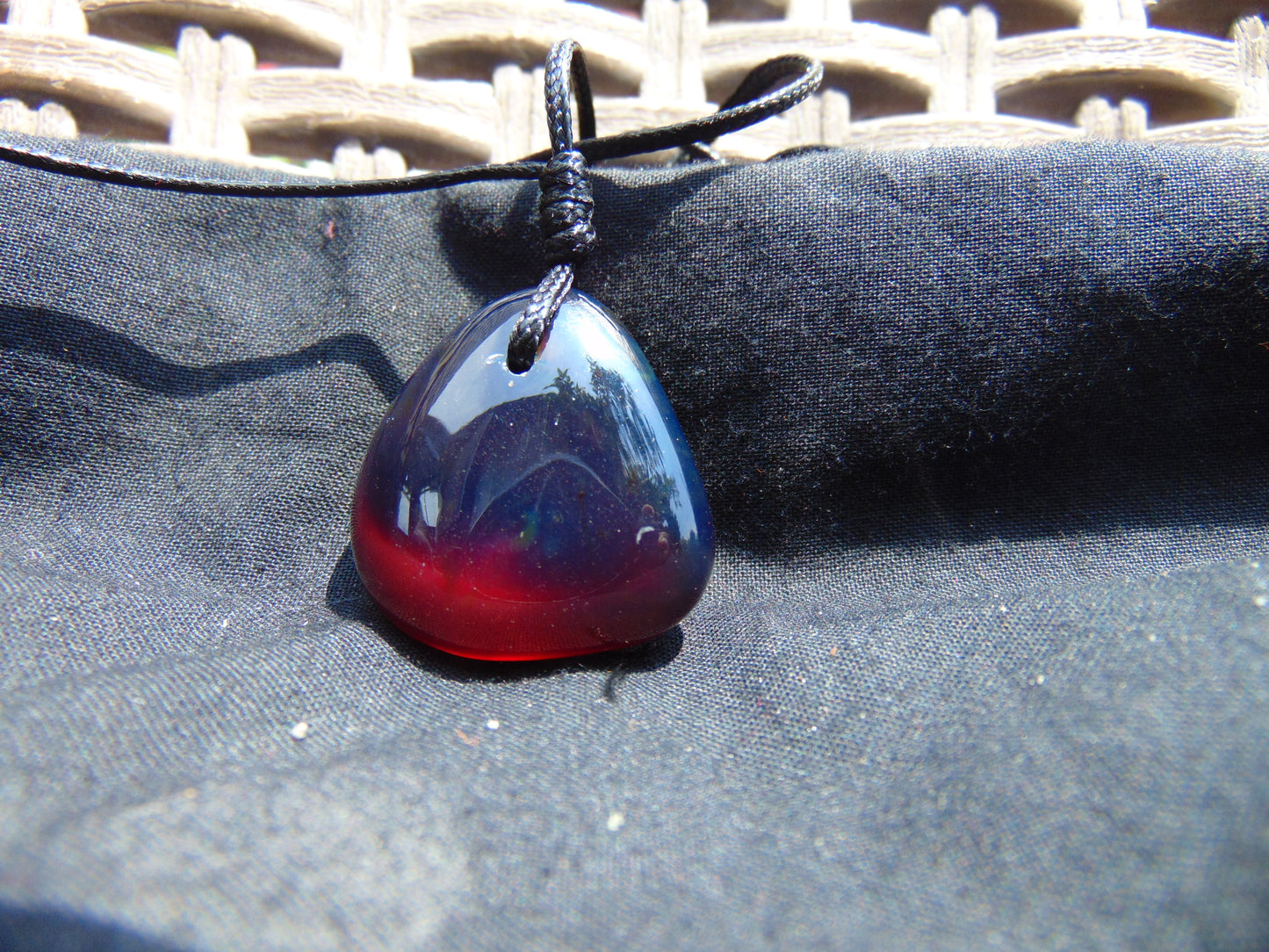 7 gram Pendant Indonesian Blue Amber for Healing 26A134