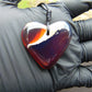10 gr Heart Pendant Indonesian Blue Amber for Healing 25N197