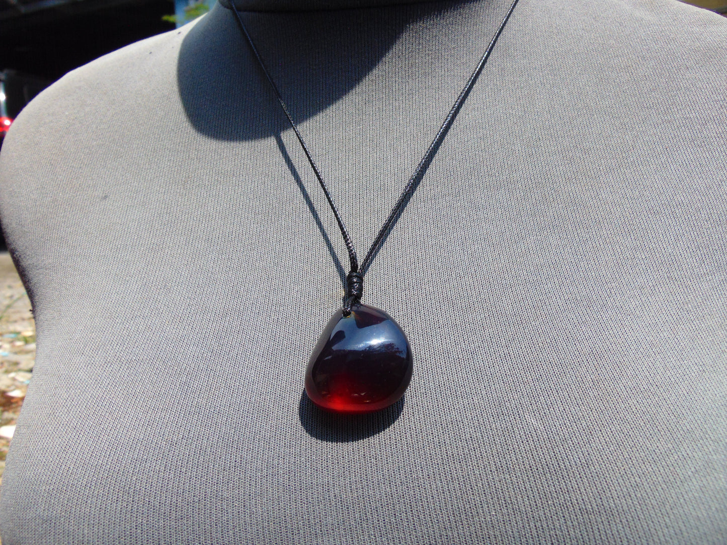 7 gram Pendant Indonesian Blue Amber for Healing 26A134