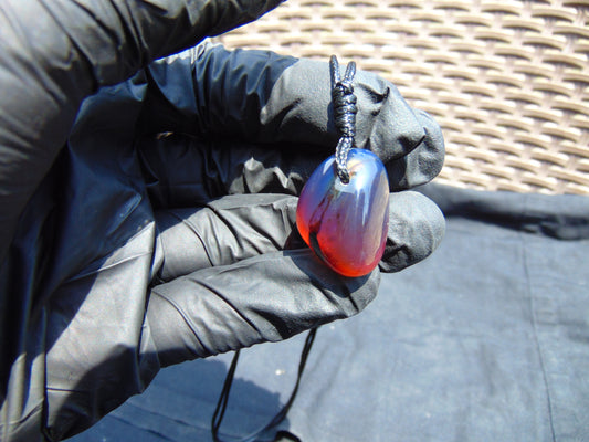 3 gram Pendant Indonesian Blue Amber for Healing 26A142