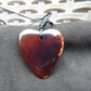 5 gr Heart Pendant Indonesian Amber for Healing 25N239