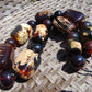 245 gr Big Necklace Square Beads Indonesian White Amber for Healing FR140