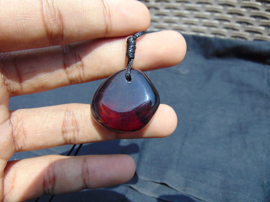 6 gram Pendant Indonesian Blue Amber for Healing 26A90