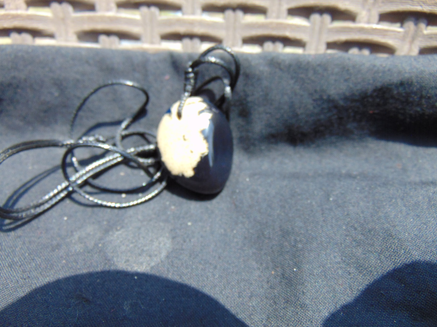 8 gram Pendant Indonesian Blue Amber for Healing 26A117