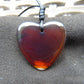 4 gr Heart Pendant Indonesian Amber for Healing 25N206