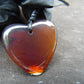 4 gr Heart Pendant Indonesian Amber for Healing 25N206