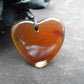 4 gr Heart Pendant Indonesian Amber for Healing 25N206