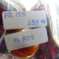 257 gr Big Necklace Beads Indonesian Blue Amber for Healing FR135