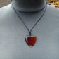 4 gr Heart Pendant Indonesian Amber for Healing 25N206
