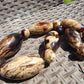 206 gr Necklace Combination Beads Indonesian White Amber for Healing FR136