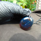 33 gr Pendant 50x41x32mm Indonesia Blue Amber for Healing PEA97