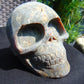 404 gr Skull carving Indonesian Perfumed Amber for Healing 115x85x80 mm S3D21