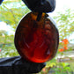 33 gr Pendant 50x41x32mm Indonesia Blue Amber for Healing PEA97