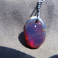 6 gr Pendant 26x16x11 mm Indonesian blue Amber for Healing PBY24