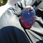 6 gr Pendant 26x16x11 mm Indonesian blue Amber for Healing PBY24