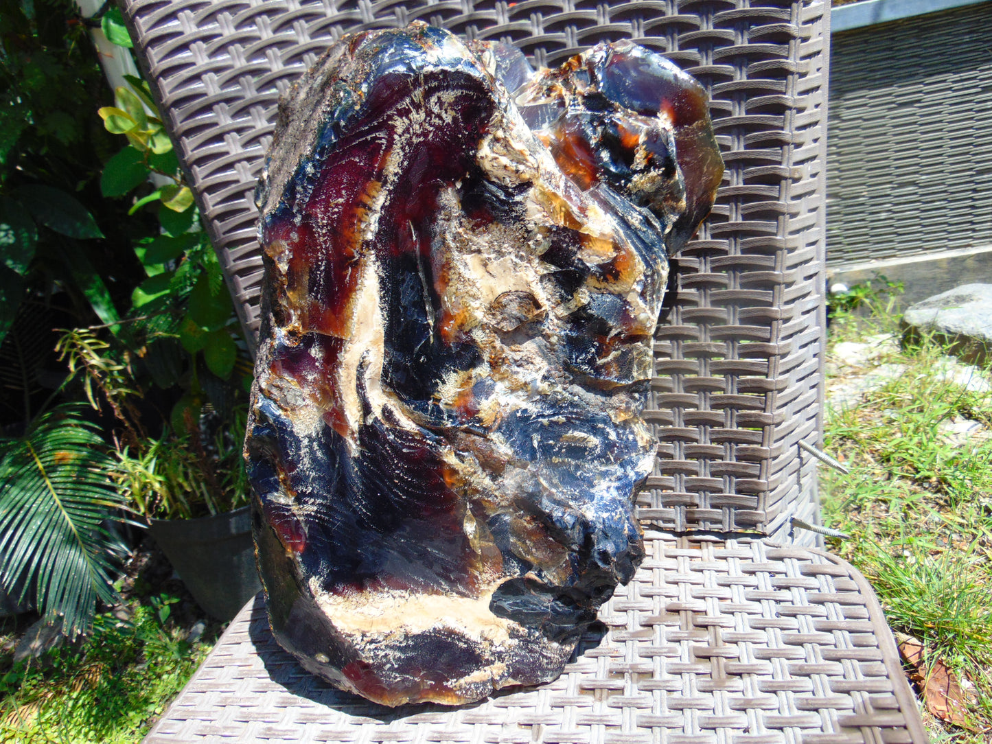 8042 gram Rough Raw Indonesian Blue Amber for Healing MLRB9
