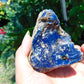132 gram Rough Raw Indonesian Blue Amber for Healing RBM3